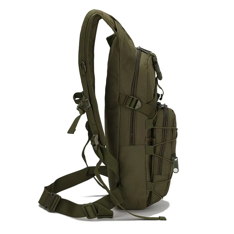 15L Molle Tactical Backpack - Versatile Outdoor Cycling, Hiking, and Camping Gear with Hydration System