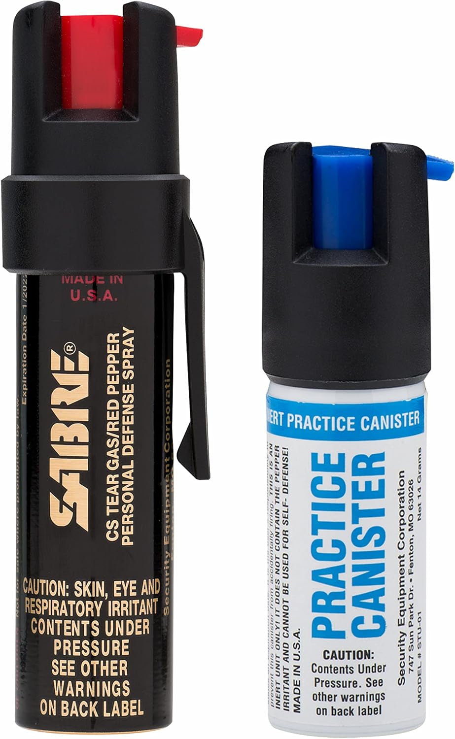 Ultimate 3-in-1 Compact Defense Spray - Max Police Strength with Tear Gas & UV Dye, 13 Seconds of Protection & Quick-Access Belt Clip for Your Safety
