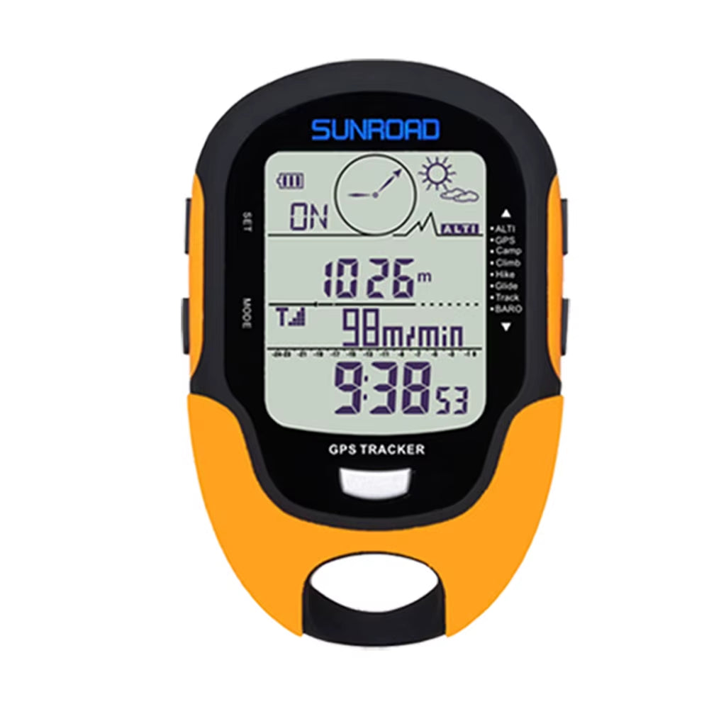 Elevate Your Outdoor Experience with the Ultimate Portable GPS Navigation Device – Digital Altimeter, Barometer, and Compass for Adventurers!