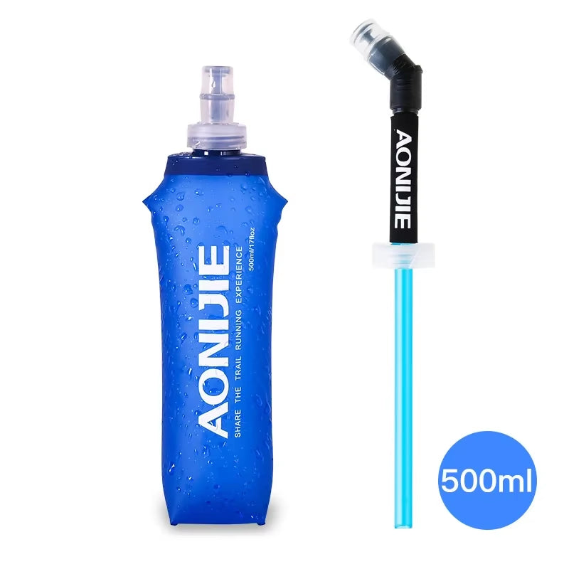 Stay Hydrated on the Go with AONIJIE SD09/SD10 Soft Flask Water Bottle - Lightweight, Collapsible and Perfect for Running, Hiking, and More!