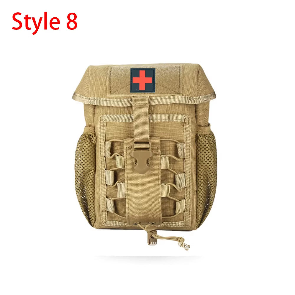 IFAK EDC Bag Waist Bag Hunting Vest Emergency Tool Kit Outdoor First Aid Kit Camping Survival Bag