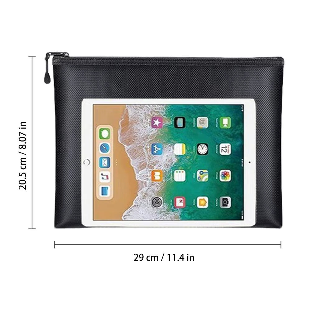 Ultimate Fireproof & Waterproof Document Envelope - Secure Your Valuables with Style in S/M/L Sizes