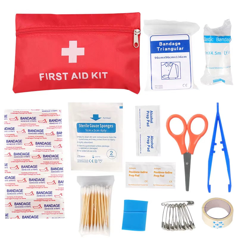 Essential Multi-Purpose First Aid Kit: Your Go-To Portable Medical Solution for Home and Outdoor Adventures