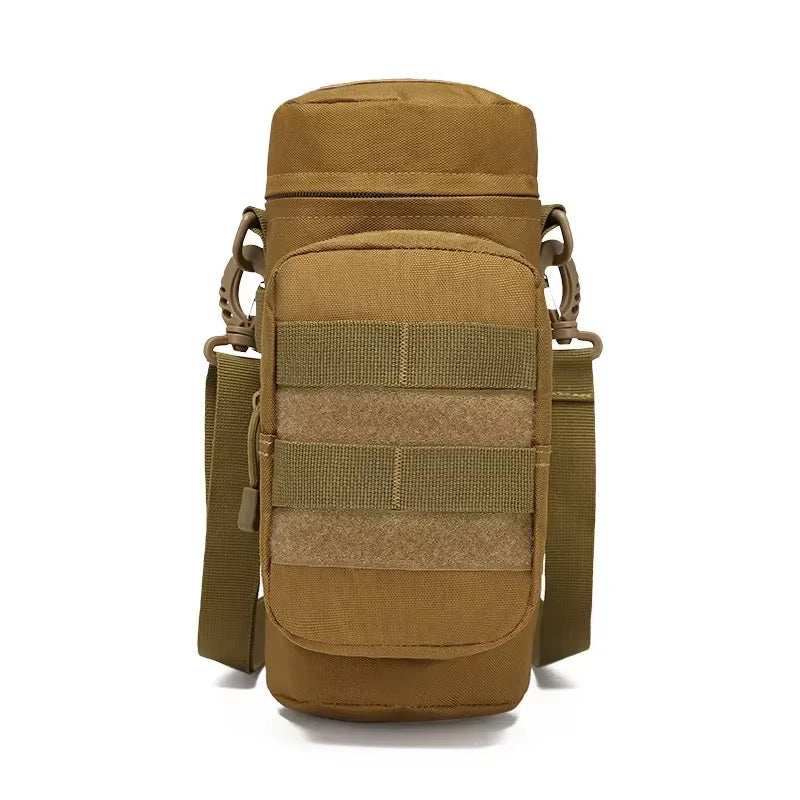 Tactical Molle Water Bottle Pouch Airsoft Kettle Waist Bags Hunting Climbing Hiking Outdoor Water Bottle Bag