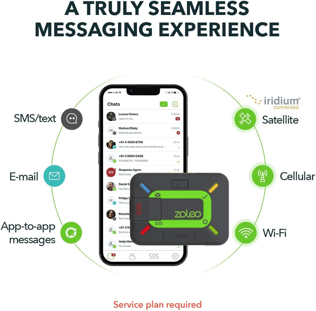 Stay Connected Anywhere with the ZOLEO Satellite Communicator – Your Ultimate GPS, Global SMS, and SOS Alert Solution for Android/iOS!