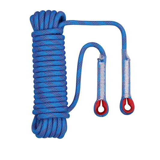 12Mm Safety Life Rope Climbing Rope Static Rock Mountaineering Rope Outdoor Survival Fire Escape Car Rescue 10M 20M 30M 50M
