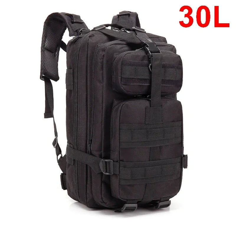 Ultimate 30/50L Tactical Backpack for Men - Your Go-To EDC Molle Pack for Hiking, Trekking, and Outdoor Adventures