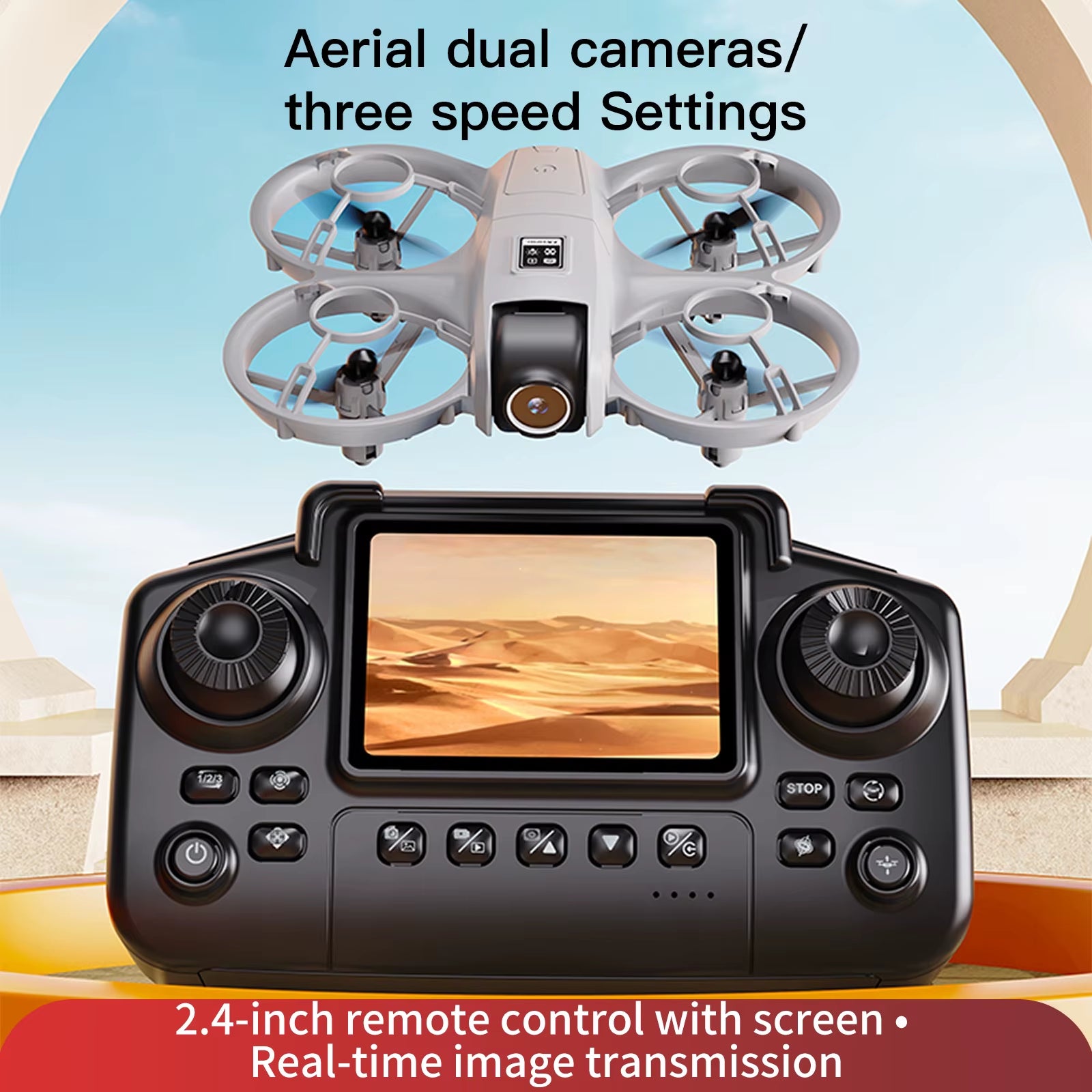 GPS Drone Multiple Batteries 8K HD Camera with Screen Remote Control Avoidance Aerial Quadcopter Ultra-Long Battery Life