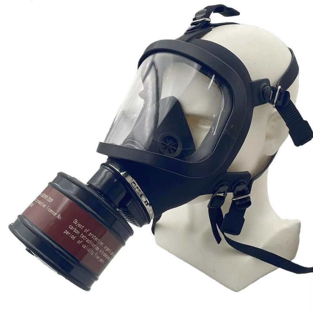 Ultimate Full Face Gas Mask with Advanced Chemical Respirator Filter for Superior Nuclear Protection - MF14/87 Type
