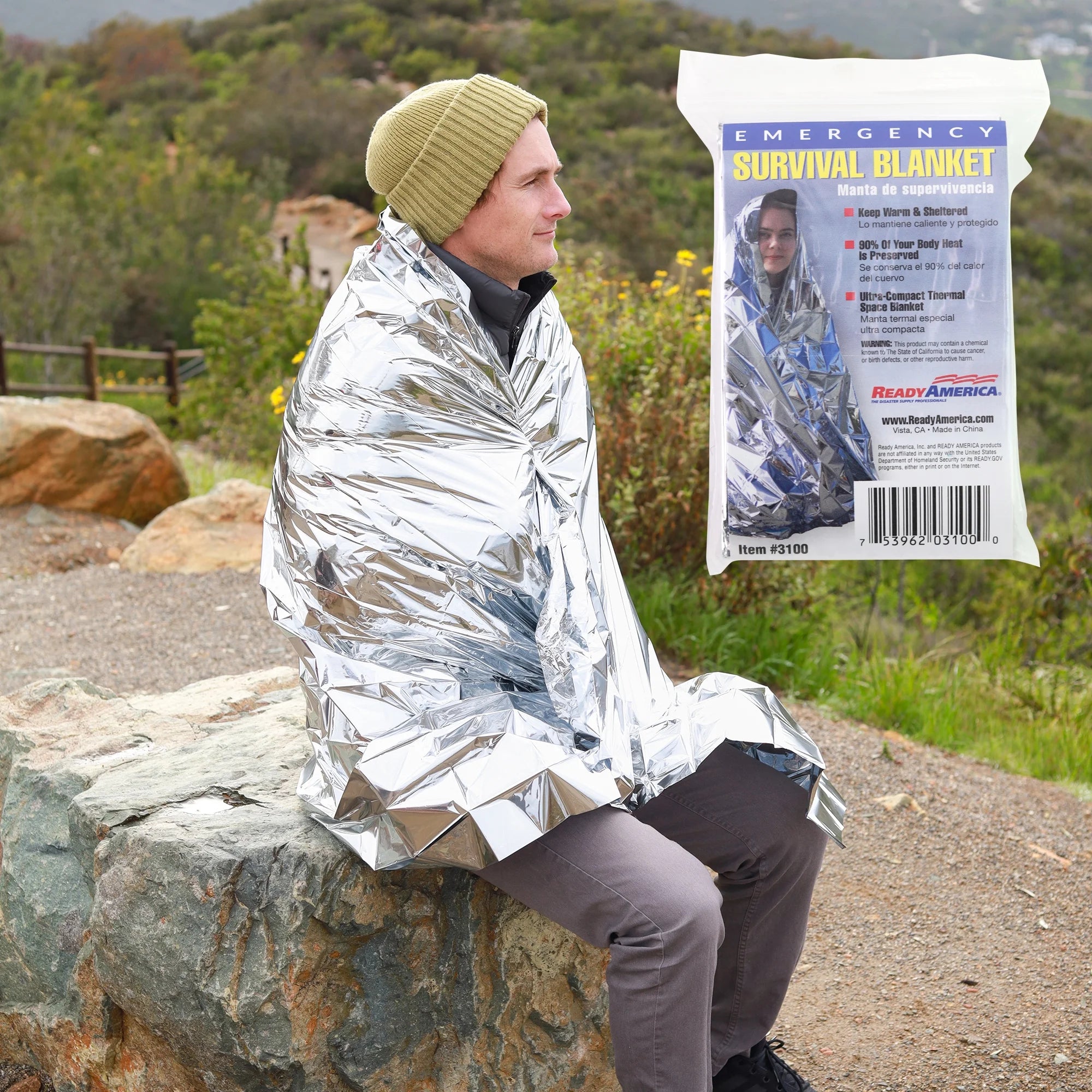 Essential 1-Day Emergency Survival Kit for One: Food, Water, and First Aid Supplies for Any Crisis