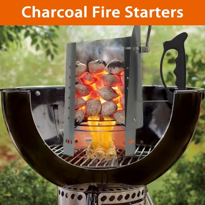 Ignite Your Adventures with Premium Natural Fire Starters – 60 or 120 Pcs for Effortless Campfires, BBQs, and Cozy Nights