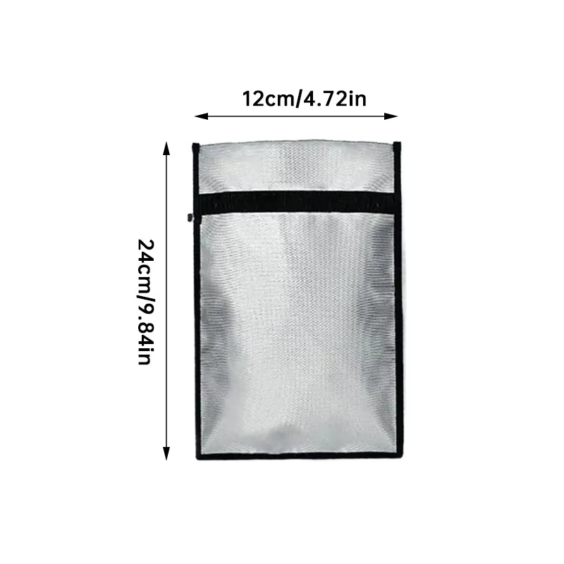 Ultimate Fireproof & Waterproof Faraday Bag: Your Essential Anti-Hacking Storage Solution for Laptops, Phones & Key Fobs