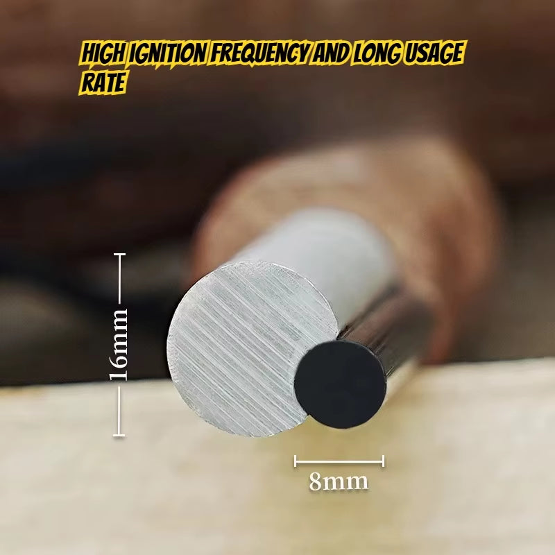 Ultimate Magnesium Fire Starter Tool - Your Essential Companion for Camping and Emergency Situations