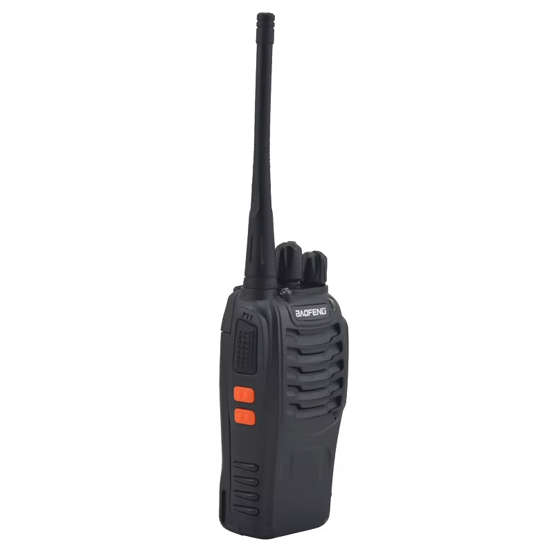 Get Connected with the BF-888S Walkie Talkie - 2 Pack of Portable UHF Two Way Radios with Earpiece!