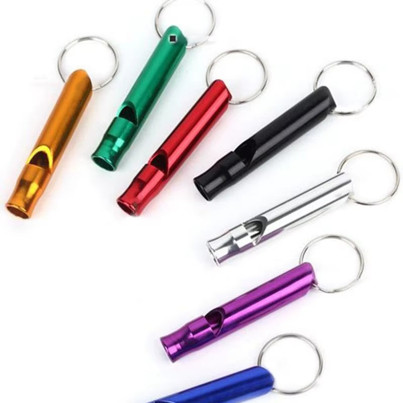 Outdoor Survival Whistle Pendant Keychain High Decibel Portable Rescuing Signaling Whistles Camping Tool Multifunction Whistle