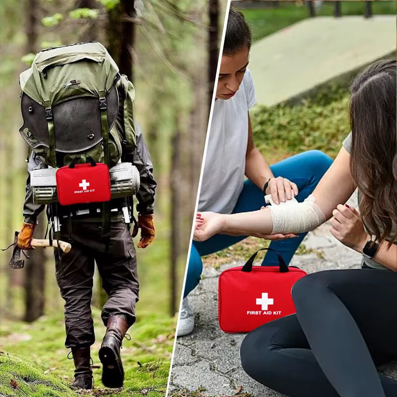 260-Piece Premium First Aid Kit - Comprehensive Emergency Supplies for Home, Outdoor Activities, and Camping Safety
