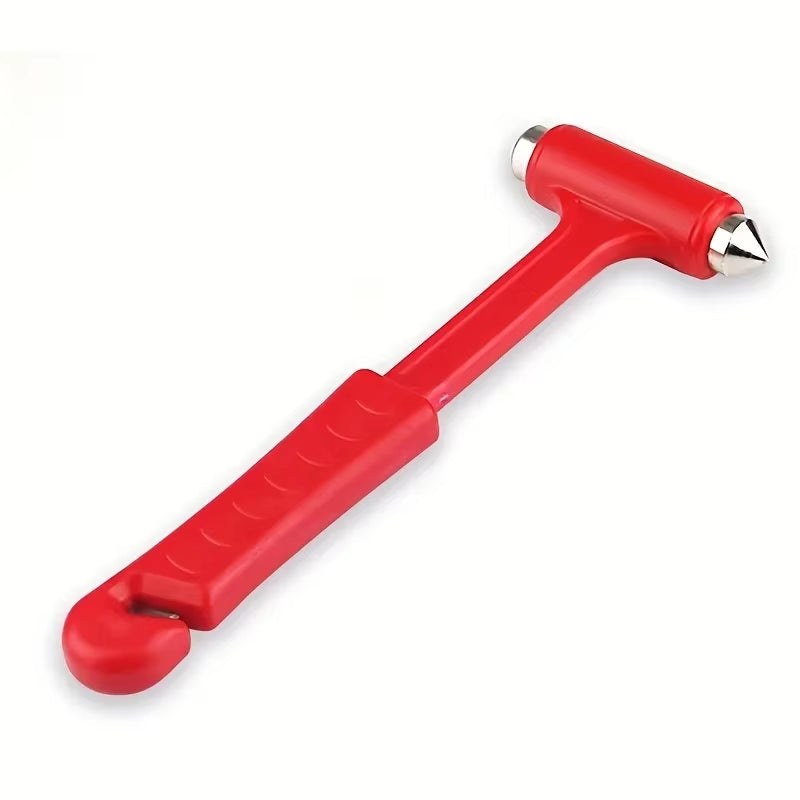 Essential Two-in-One Emergency Car Safety Hammer: Your Ultimate Glass Breaker and Seat Belt Cutter