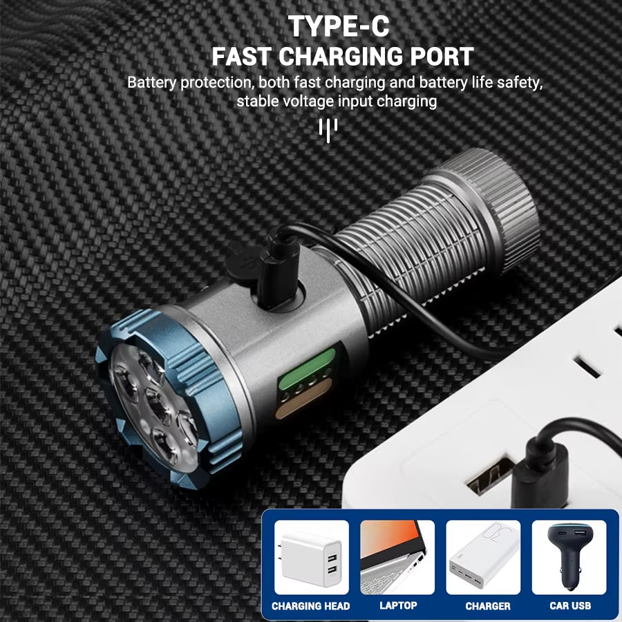 Ultra-Bright Waterproof LED Mini Flashlight - Your Ultimate Companion for Camping and Outdoor Adventures