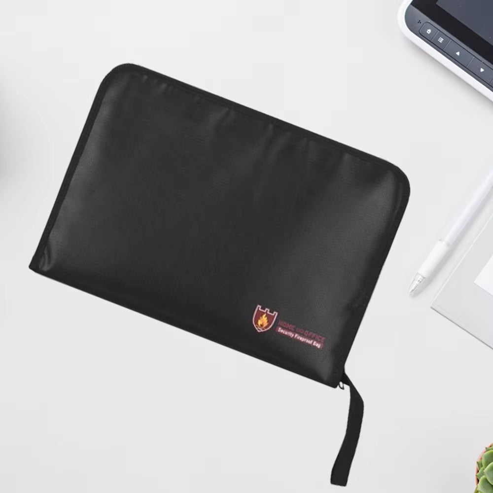 Fireproof & Waterproof A4 Document Organizer Bags - Ultimate Durable Storage Solution (36x26 cm)
