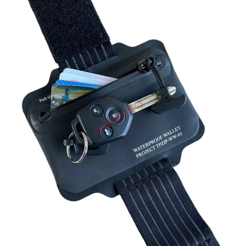 Stay Dry and Organized with Our Lightweight Waterproof Wallet Arm Bag - Perfect for Outdoor Adventures!