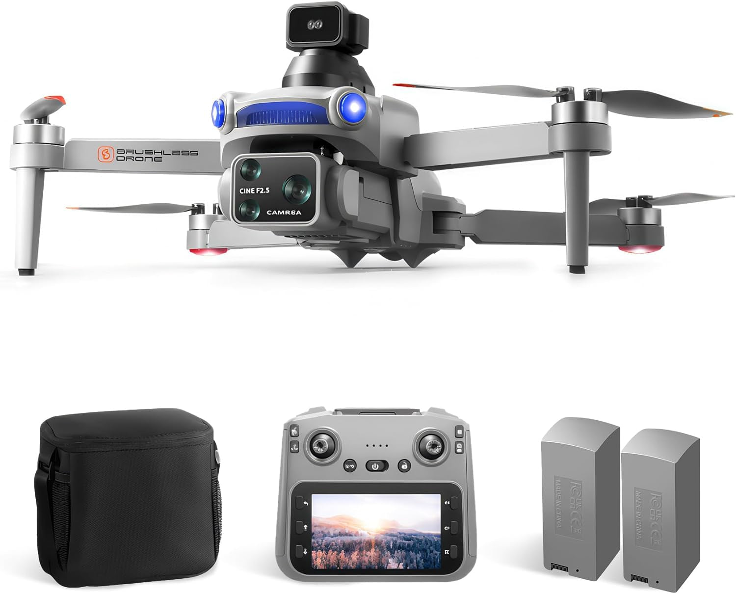 Unleash Your Creativity with the S119 4K GPS Drone - Dual Camera, 50-Minute Flight Time, and Intelligent Obstacle Avoidance for Stunning Aerial Photography