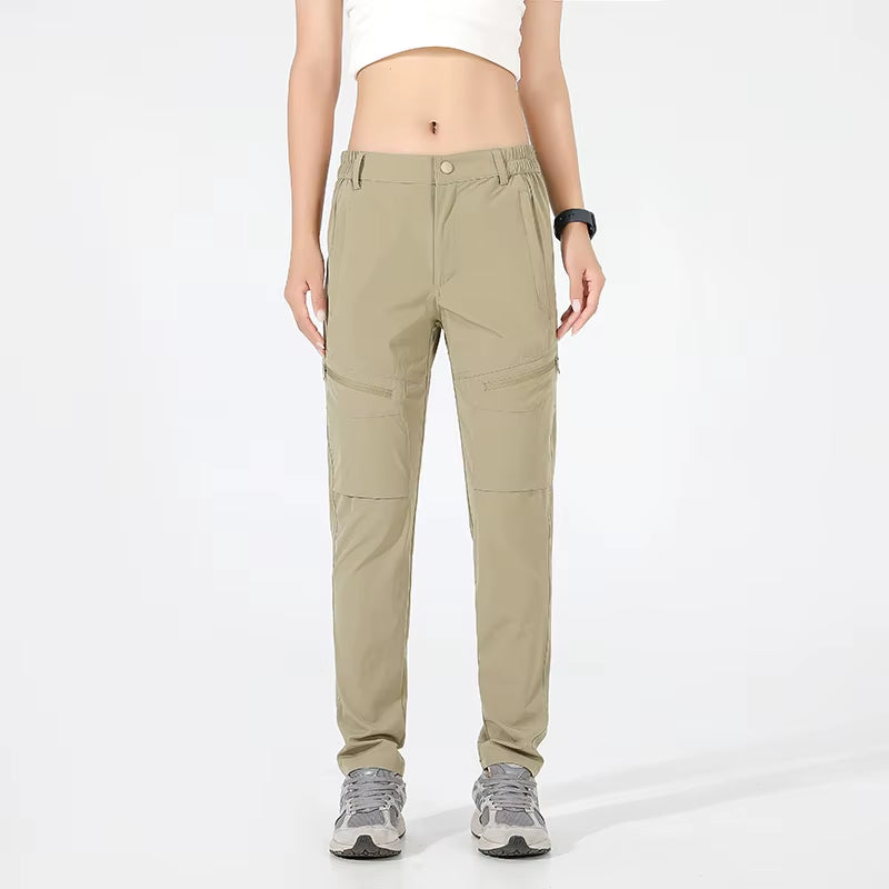 Elevate Your Outdoor Experience with Women's 4-Way Stretch Waterproof Hiking Pants - Ideal for Summer Adventures, Climbing, and Beyond!