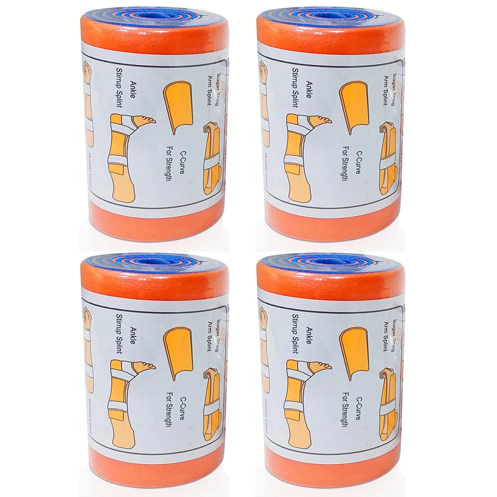 Versatile Aluminum First Aid Splint Roll - Essential Medical Polymer for Bone Stabilization in Emergencies and Outdoor Adventures