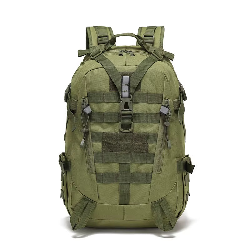 40L Tactical Reflective Backpack - Versatile Molle Camouflage Rucksack for Hiking, Camping, and Outdoor Adventures