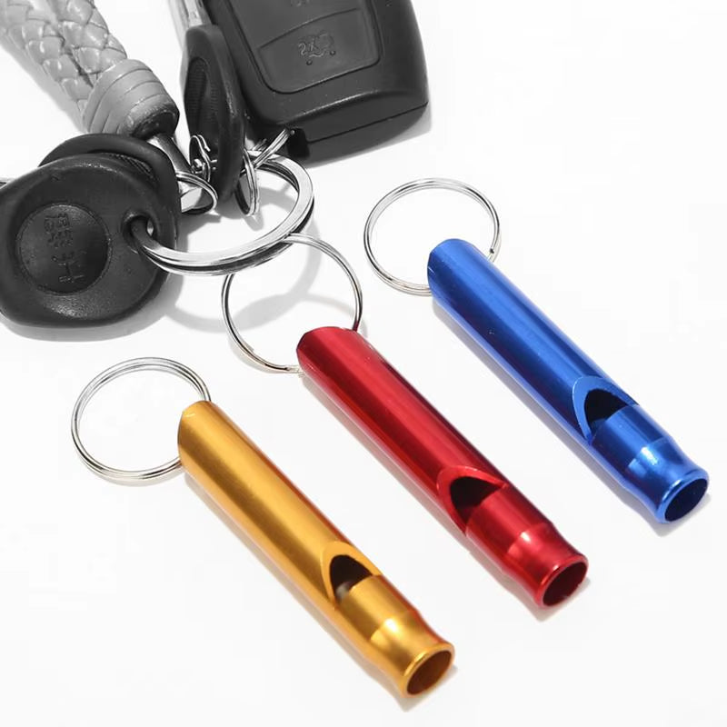 Outdoor Survival Whistle Pendant Keychain High Decibel Portable Rescuing Signaling Whistles Camping Tool Multifunction Whistle