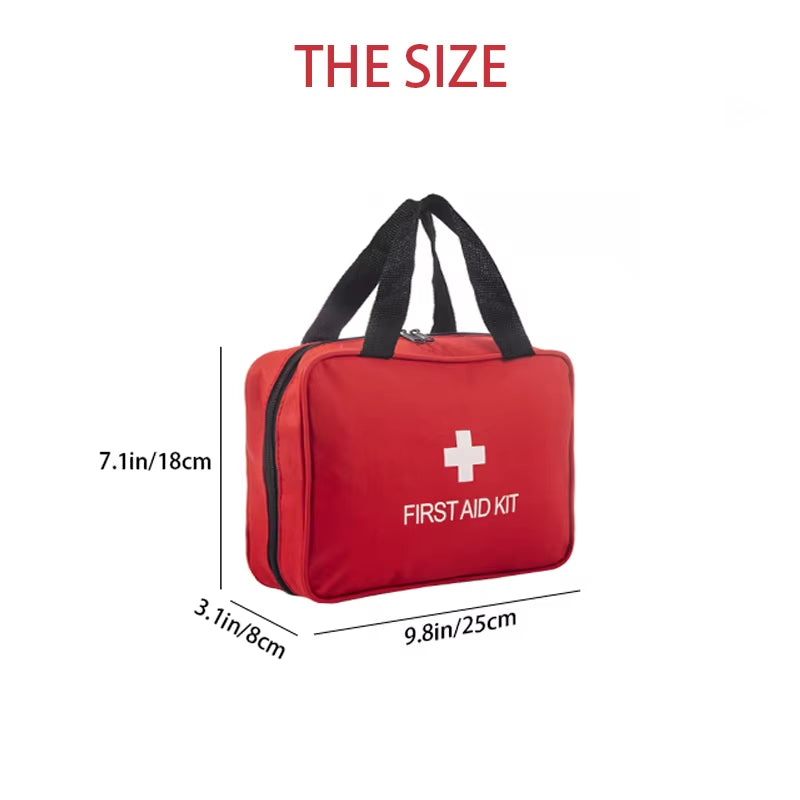 260-Piece Premium First Aid Kit - Comprehensive Emergency Supplies for Home, Outdoor Activities, and Camping Safety