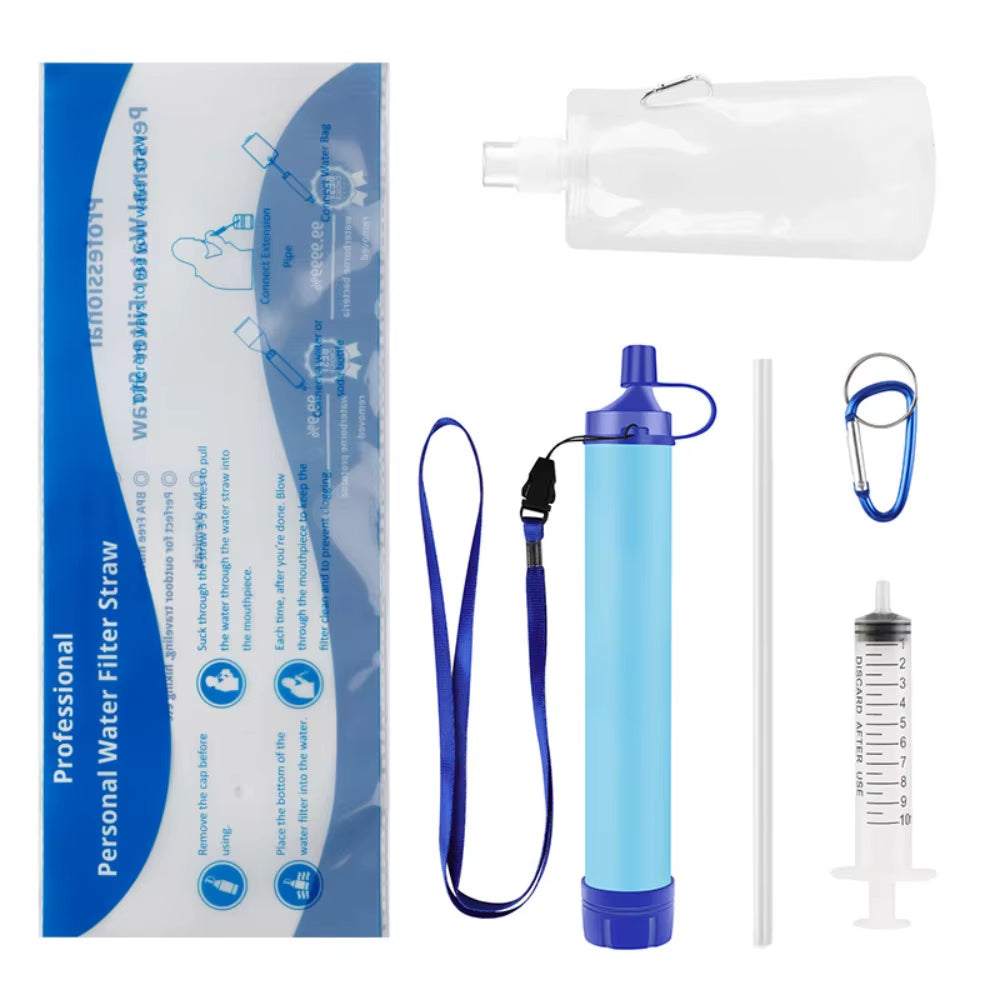 Mini Mini Water Filter Straw Straw Purifier Purification Water Filter Direct Drinking Survival Drinking Water Filtering Straw