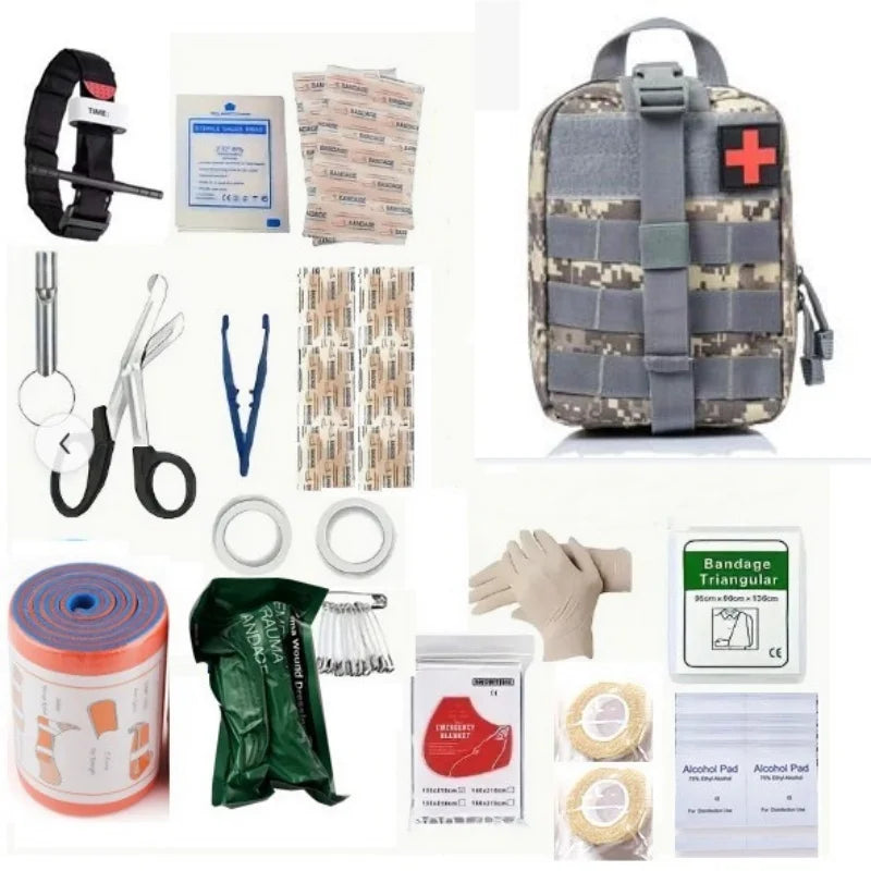 Ultimate Professional Outdoor Camping First Aid Kit Backpack - Your Essential Emergency Companion for Hiking, Camping, Boating, and Travel Adventures