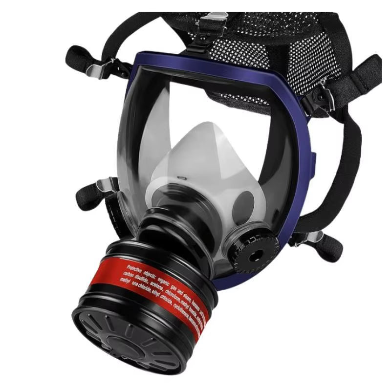 Experience Ultimate Protection with the Full Face Respirator Gas Mask - Ideal for Chemical Fumes, Spray Painting, and Tactical Survival